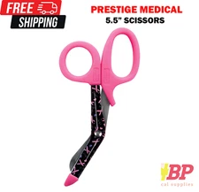 Prestige Medical Stylemate Utility Scissor 5.5 Inch - Hope Pink Ribbon