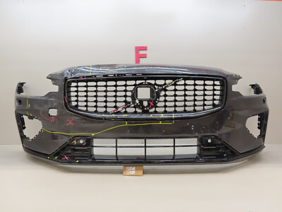 2018-2020 VOLVO V60 S60 FRONT BUMPER COVER W/LOWER GRILLE W/GRILLE OEM ...