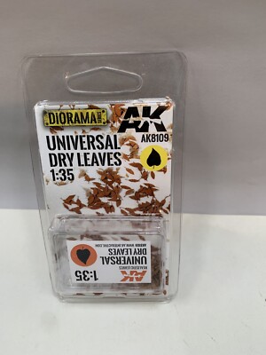 AK Interactive 8109 Universal Blätter Dry Leaves  Lasercut 1:35