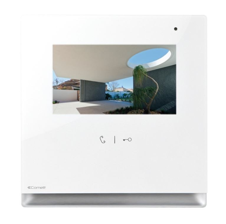 COMELIT MONITOR ICONA 6602W  BIANCO VIP