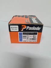 Paslode IM65 921592 1.6 x 63mm Straight Brad Nails (2000 + 2 Fuel  Out Of Date 