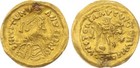 526-534 Ostgoten Athalarich, Theodahad, Witigisav-Tremissis Justinianus I