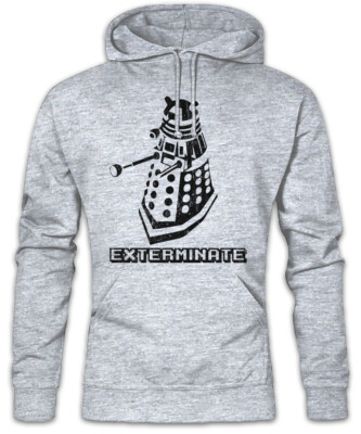 Exterminate Hoodie Kapuzenpullover Yasmin Doc Doctor Dr. Fun Dalek Daleks Who