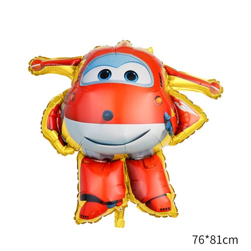 Super Wings Niños Cumpleaños Fiesta Decoración Lámina Globos Fiesta Juegos - Imagen 16 de 17