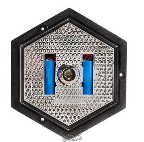 GamaSonic-Polaris 1-Light Black Solar LED Outdoor Wall Mount With GS Light Bulb - Picture 3 of 4