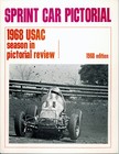 1968 USAC SPRINT CAR PICTORIAL FIRST ISSUE MINT CONDITION! — photo 1