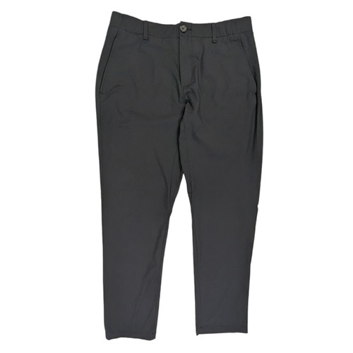 Under Armour UA Tech Golf Pants Mens 36x32 Black Performance Flat Front