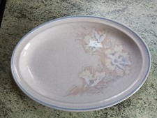 Denby Tasmin Oval Plate/serving Platter 13 Inch