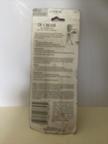 Loreal De-Crease Eye Shadow Base #910 For All Skin Tones Discontinued - Picture 2 of 2