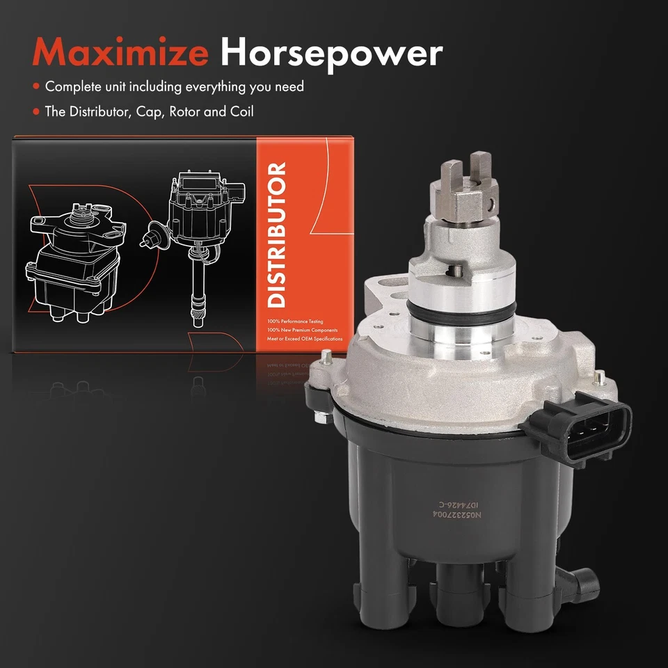 Distribuidor electrónico con tapa y rotor para Toyota Camry 1994-1995 Celica L4 2,2 L Foto 3 de 4