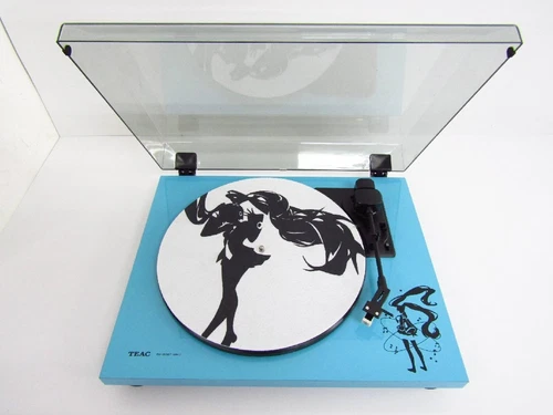 Turntable: TEAC TN-180BT-MIKU Bluetooth record player include phono-amp used JPN - Picture 1 of 12