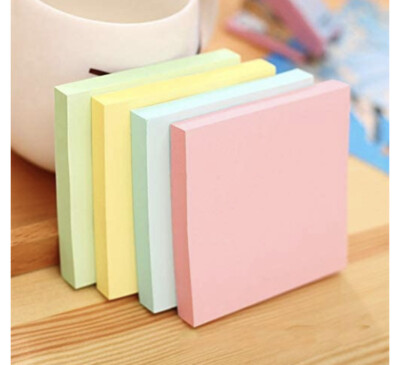 Post It Notizen selbstklebend Pastell Notizblöcke wiederverwendbar 200 bis 4600 Blatt 3x3 Zoll
