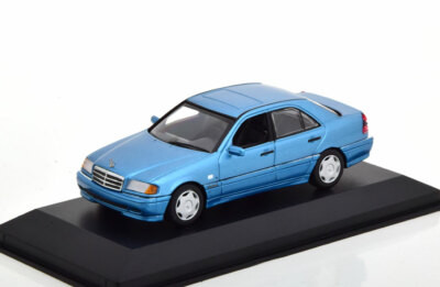 Mercedes Class C C200 W202 Phase 2 1997 Blue Metal MAXICHAMPS