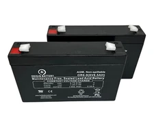 TrippLite SMART500RT1U UPS Battery Kit 6V 9AH SLA Batteries RBC62-1U Replacement