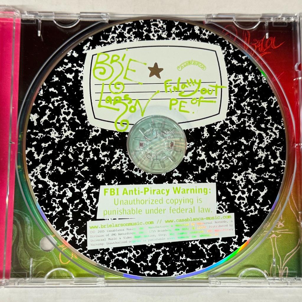 Finally Out of P.E. by Brie Larson (CD, Oct-2005, Universal