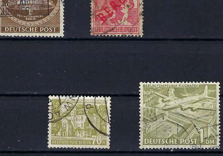 GERMANY.- Freedom Bell , Berlin- SC 9N110  1948-1954 - Image 2 of 2