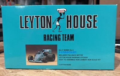 Vintage Ben Hobby Leyton House Racing Team F-1 March 871 Model Kit 3