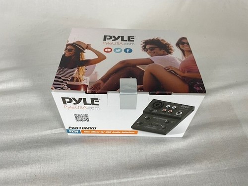 NEW Pyle PAD10MXU 2 Channel Mini Audio Mixer - FREE SHIPPING - Picture 2 of 3