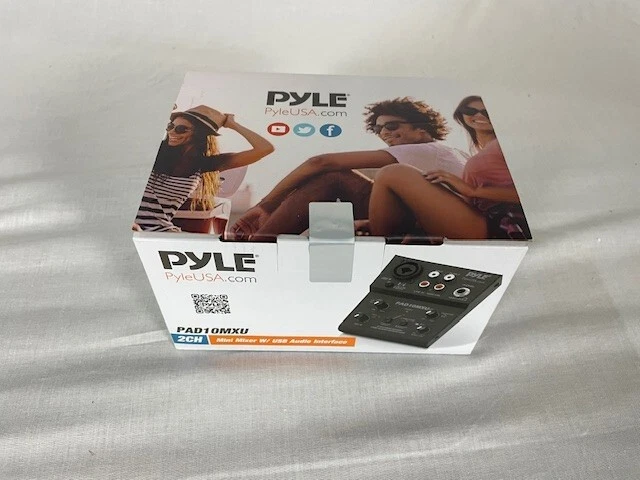 NEW Pyle PAD10MXU 2 Channel Mini Audio Mixer - FREE SHIPPING - Image 2 of 3