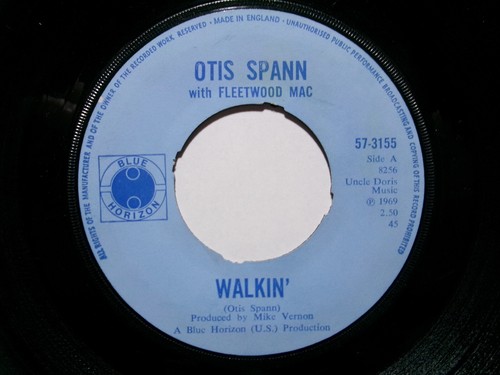 OTIS SPANN WALKIN TEMPERATURE IS RISING BLUE HORIZON 57-3155 FLEETWOOD MAC BLUES