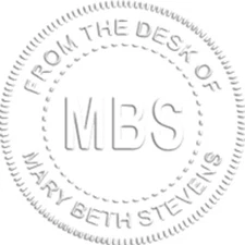 From The Desk Of Embosser Custom Round Trodat Hand Held Embosser-Custom Embosser