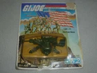 VINTAGE GI JOE AVIVA HASBRO 1983 ATTACK CANNON FLAK DIECAST METAL RARE CARDED >