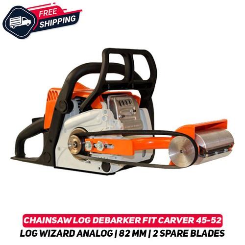 Chainsaw Log Debarker Fit Carver 45-52 