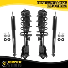 Front Complete Struts & Rear Shock Absorbers for 2012-2015 Honda Civic Coupe
