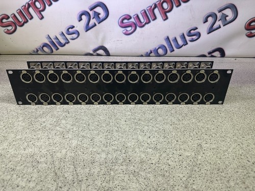 Neutrik XLR 30 Male 3 PIN Port And 30 Female 3 Pin Port Panel - Picture 5 of 5