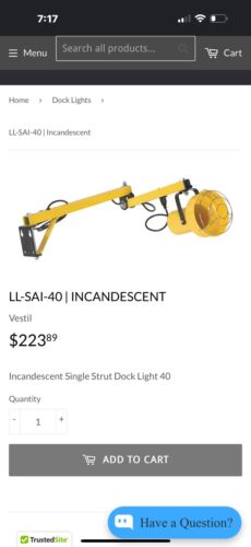40 In Dock Loading Light - Picture 2 of 2