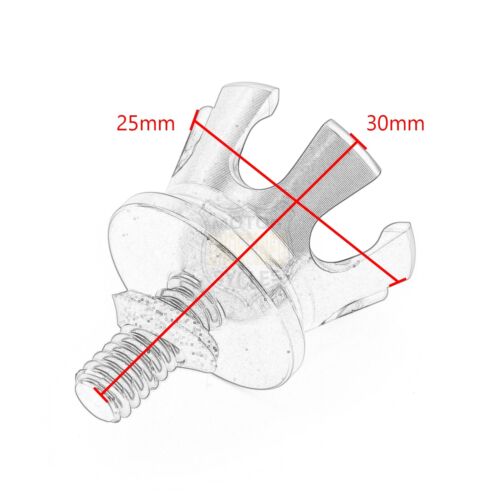 Motorcycle Crown Rear Seat Mount Bolt Screw Cap For Harley Touring Sportster XL - Foto 12 di 17