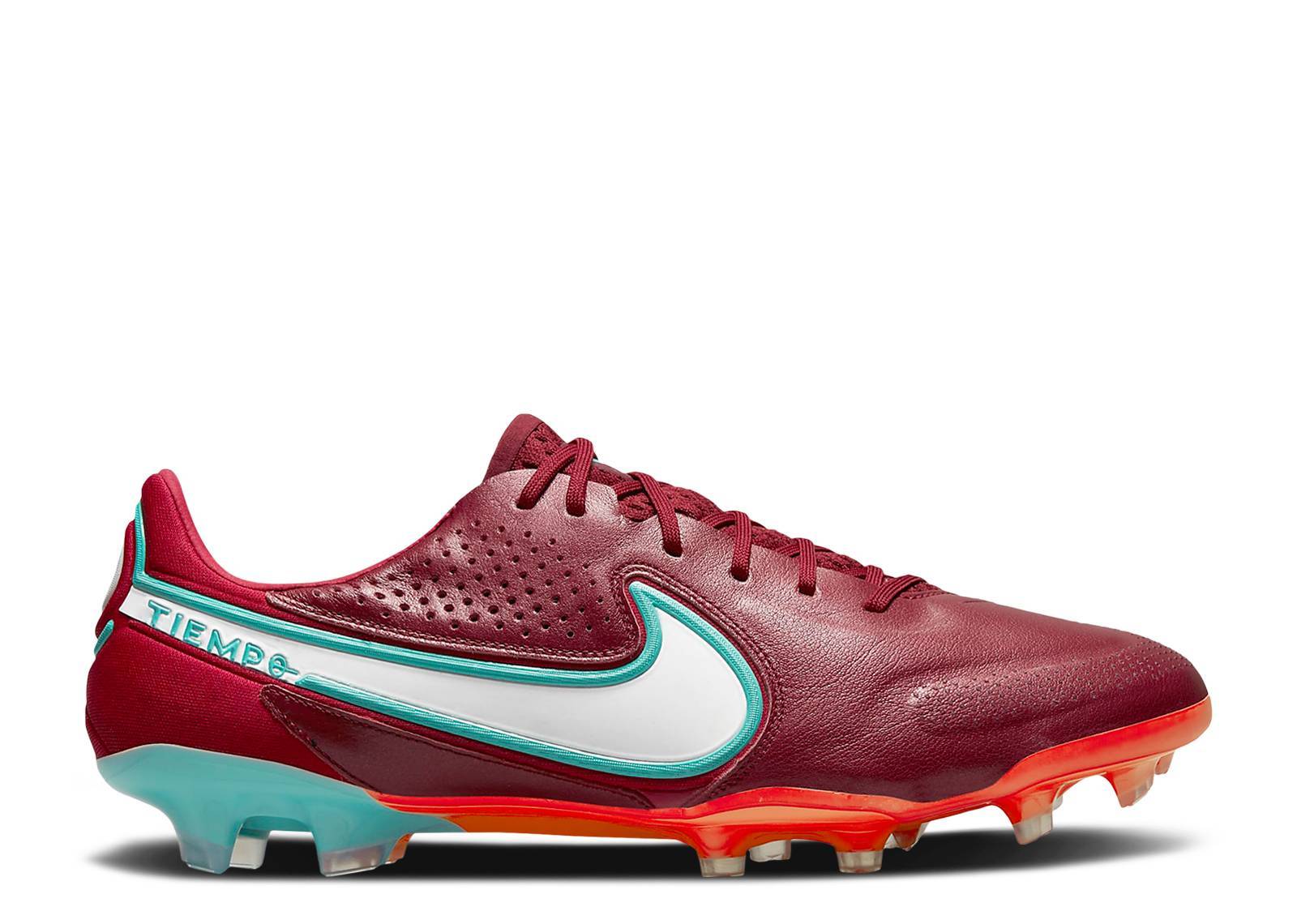 Nike Tiempo Legend 9 Elite FG Team Red Mystic Hibiscus CZ8482-617 Мужской футбол
