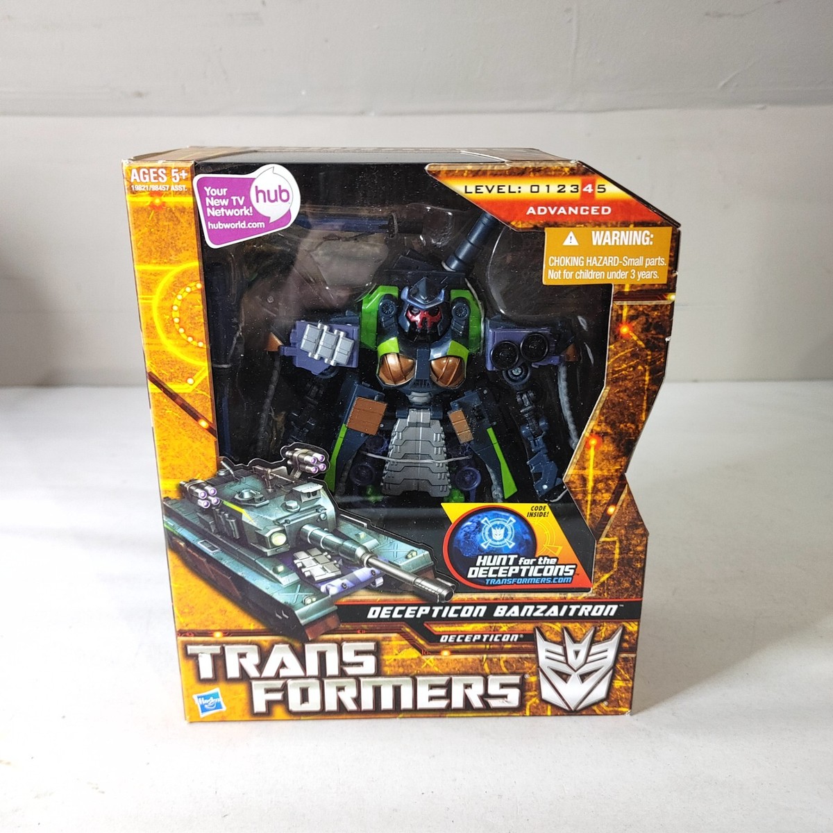 TRANSFORMERS HUNT FOR THE DECEPTICONS Voyager BANZAITRON