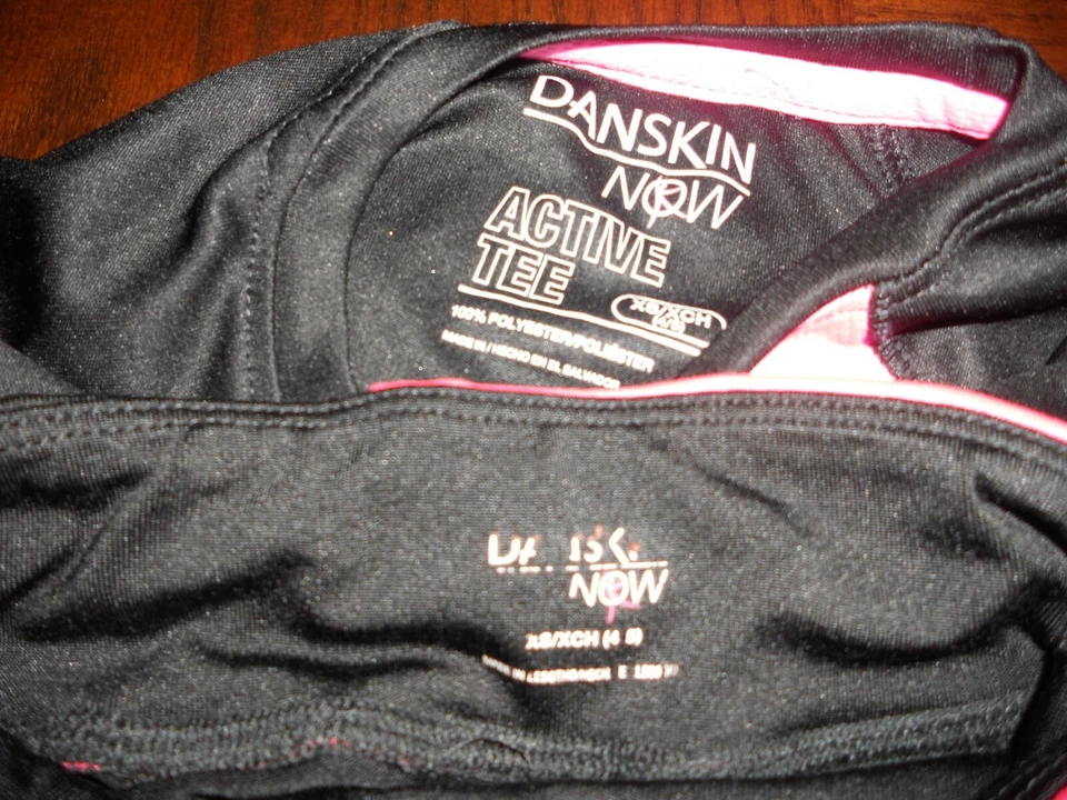 Danskin девочек брюки и рубашка размер XS очень маленький 4 - 5 новом наряд комплект - Изображение 4 из 4