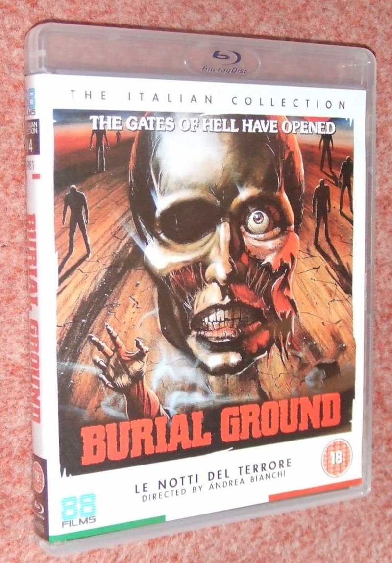 BURIAL GROUND aka LE NOTTI DEL TERRORE 88 FILMS SPECIAL EDITION RARE BLU-RAY