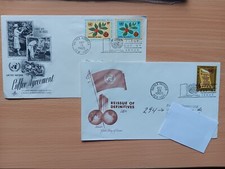 UN 1965 und 1966 schöne FDC (t36)