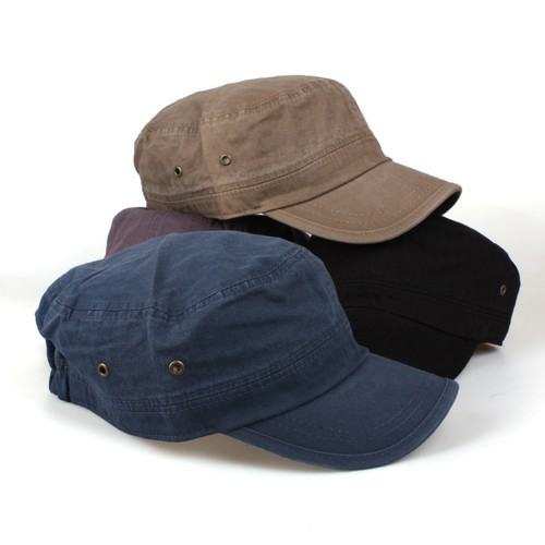 L~XL 59~61 cm Unisex Hombre Ejército Militar Descolorido Lavado Cadete Gorra Camionero Sombreros - Imagen 2 de 11