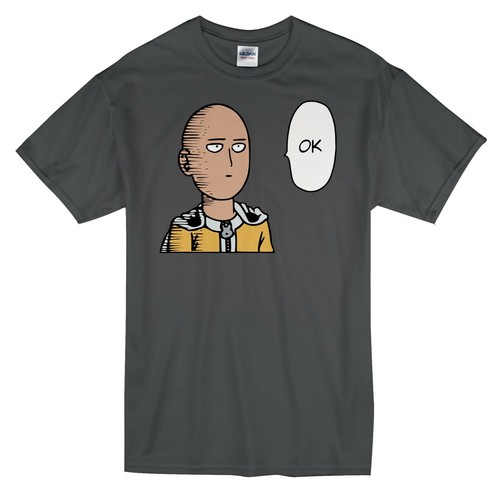 Saitama One Punch Man OK Youth T-Shirt - Picture 8 of 10