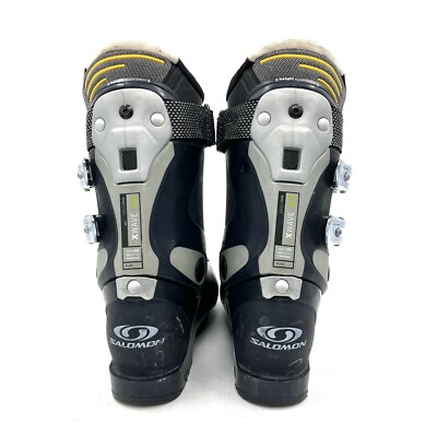 Salomon X-Wave 8 Black Downhill Ski Boots Men's Size 25.5 | eBay