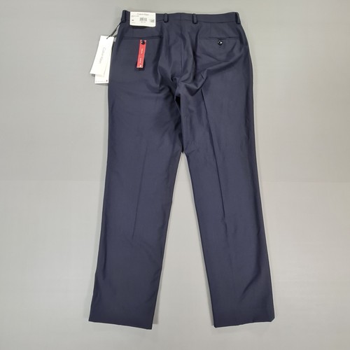 Calvin Klein Herren Anzughose Navy Blau W33 L32 Extra Slim Wolle Stretch Hose - Bild 9 von 10
