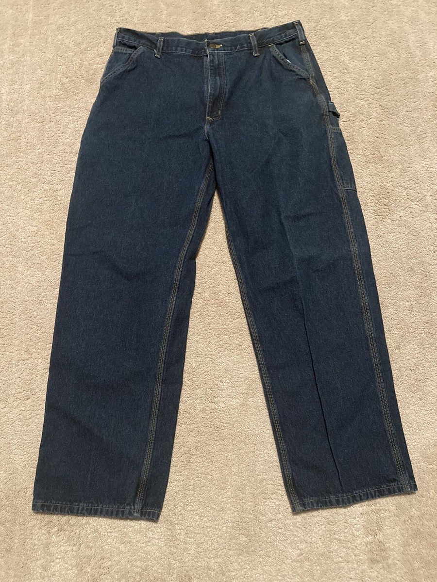 Carhartt Jeans Tag 38X32 (Actual 37x31) Men's Original Carhartt Jeans Tag 38X32 (Actual 37x31) Men's Original