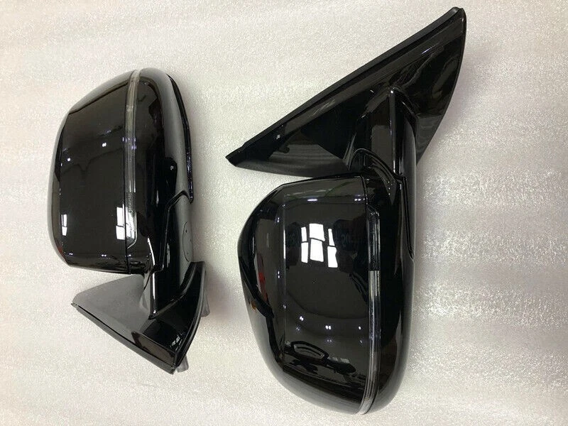 Conjunto de espelho retrovisor porta lateral de carro F16 para BMW X6 5 pinos 2013-2018 dobrável elétrico - Imagem 3 de 4