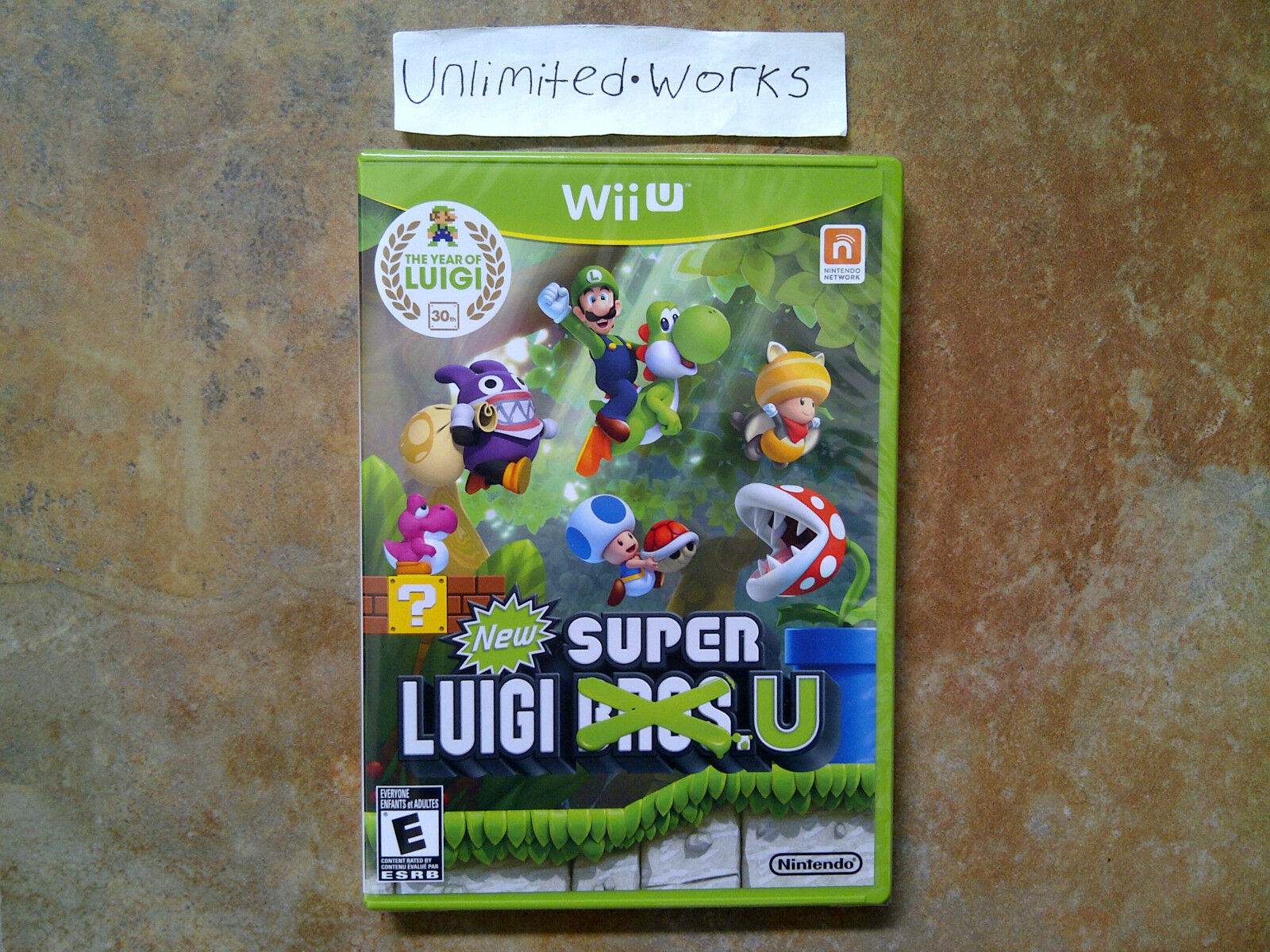 Wii U New Super Luigi U BRAND NEW FACTORY SEALED READ 45496903152