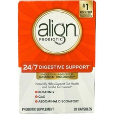 Align Probiotic 24/7 Digestive Support 28 Capsules Gut Health Supplement 03/2028