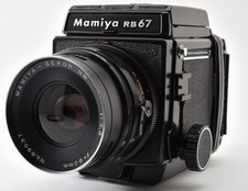 Mamiya RB67 Pro Medium Format Camera NB 90mm F3.8 120 Back JAPAN Exc 5