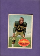 1960 Topps #58 Bill Forester EX Excellent Packers ID:79731