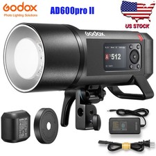 GODOX AD600Pro II 2.4G TTL Flash Speedlight GN87 1/8000 HSS Outdoor Strobe Flash