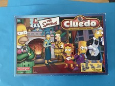 Cluedo The Simpsons Board Game Waddingtons Complete