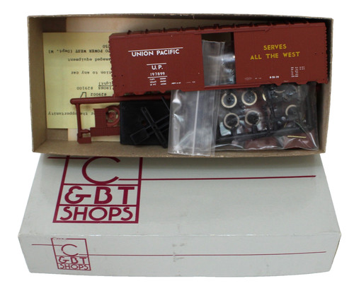 Evergreen Roundhouse/C&BT B-50-39 HO 40' Box Car Up 197899 Kit Nuevo en caja | Zustand: New
