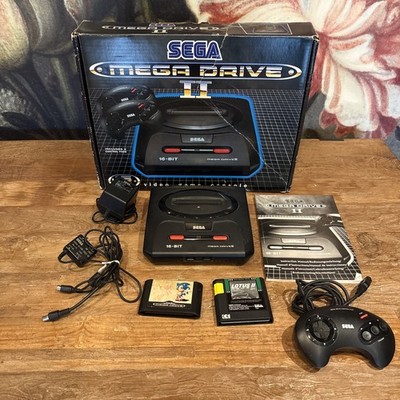 Sega Mega Drive II 2 Originalverpackt mit Spielen